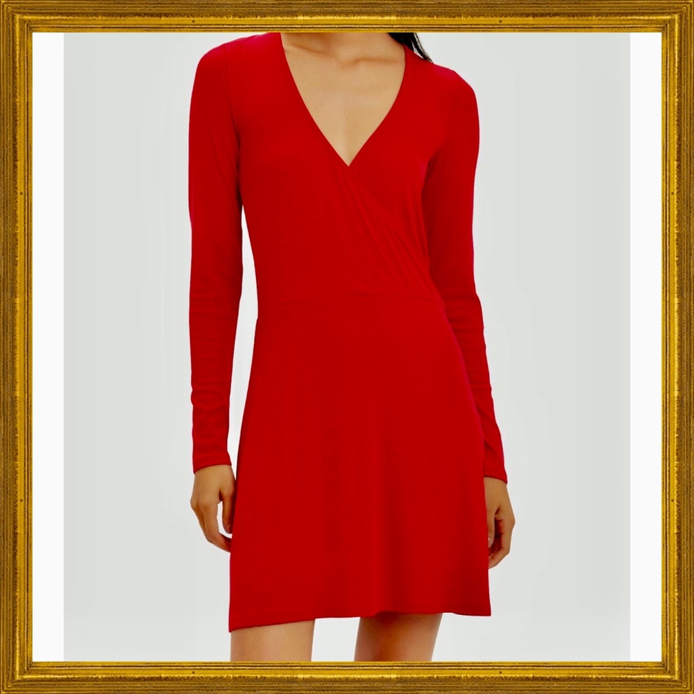 NWT- Intermix “Serena Wrap Dress”
